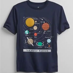 GAP Kids Solar System Graphic T-Shirt | Large